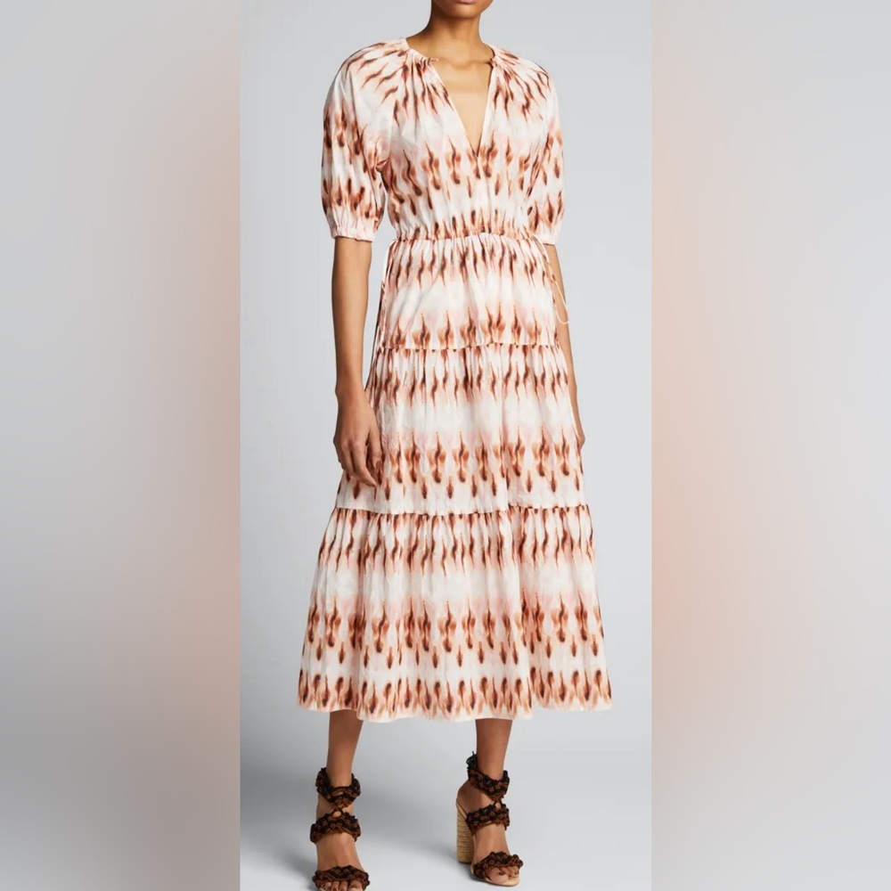 ALC MISCHA NEUTRAL MAXI DRESS SIZE 8